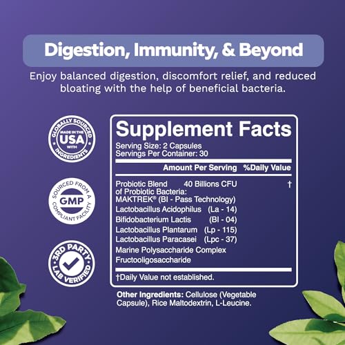 Colon Health Probiotic and Prebiotic Capsules - Gut Health Prebiotics and Probiotics Bio Sense uk supplements