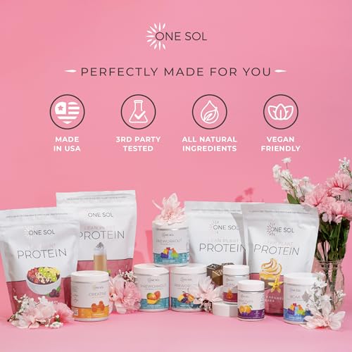 One Sol Protein Powder, Lean & Low Carb, No Bloating, Gluten Free, Lactose-Free One Sol uk supplements