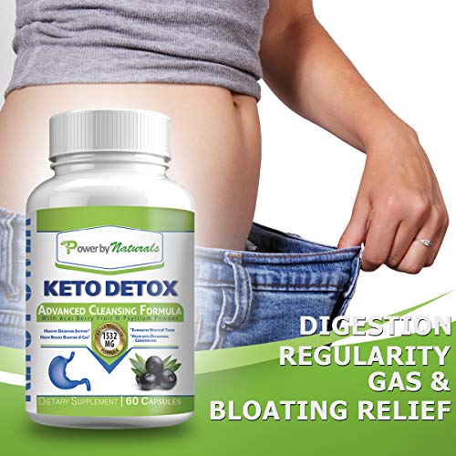 Power By Naturals Keto Colon Cleanser & Detox - Rapid Weight Loss Pills, Gut Health Power By Naturals uk supplements