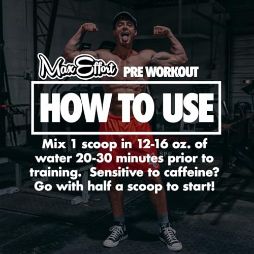 MAX EFFORT Muscle - Pre Workout Supplement, Energy and Focus, Insane Muscle Pump MAX EFFORT uk supplements