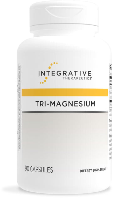 Integrative Therapeutics Tri-Magnesium - Supports Cellular Energy & Energy Metabolism* - Magnesium Supplement for Heart & Nerve Health Support* - Third-Party Tested - 90 Capsules (90 Servings) Integrative Therapeutics uk supplements
