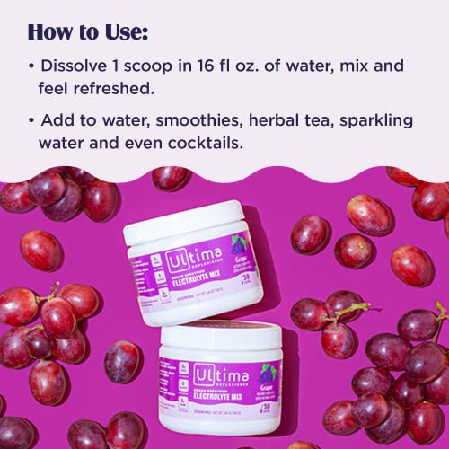 Ultima Replenisher Hydration Electrolyte Powder- 30 Servings- Keto & Sugar Free Ultima Replenisher uk supplements