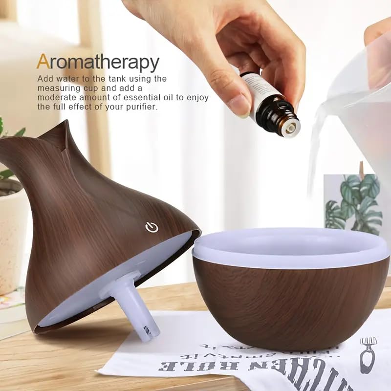 ZZ LIFE Mini Aromatherapy Humidifier Relaxing Cool Mist with Color Changing LEDs Night Light ZZ LIFE uk supplements