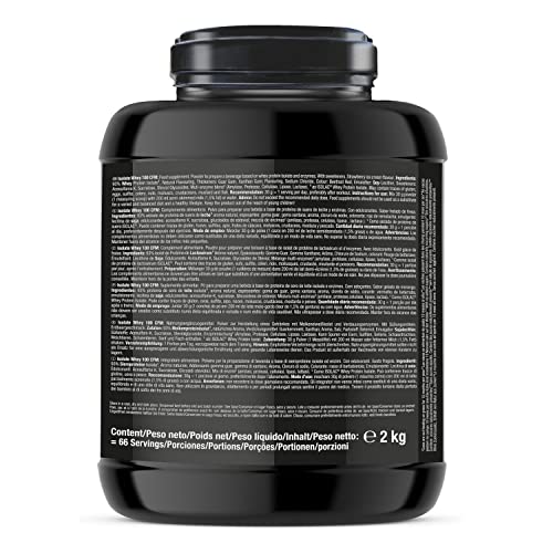 Weider Isolate Whey 100 CFM (2kg) Strawberry Ice Cream Flavour. Protein Powder with 25g Proteins Weider uk supplements