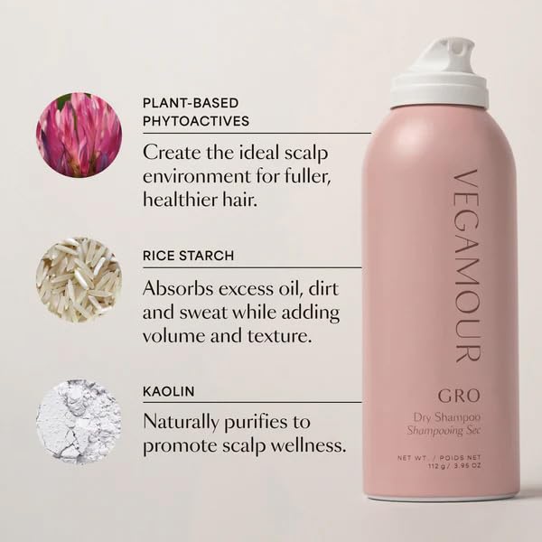 VEGAMOUR UPLIFT and Refresh Kit | Volumizing Dry Shampoo Spray Formulated Without Benzene, Supports Thicker Fuller Looking Hair | $50 Value VEGAMOUR uk supplements
