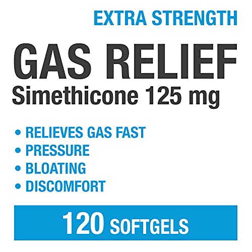 P Puregen Labs Extra Strength Gas Relief Softgels with Simethicone 125 mg P Puregen Labs uk supplements