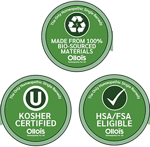 OLLOIS Phosphorus 200ck Organic, Lactose-Free, Kosher Homeopathic Medicine, 80 Pellets (Pack of 3) OLLOÏS uk supplements