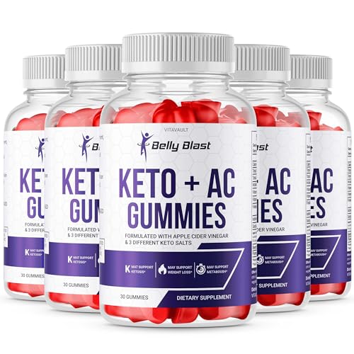 (5 Pack) Belly Blast Keto + ACV Gummies, Belly Blaster Keto Plus Advanced Weight Loss Vitavault uk supplements