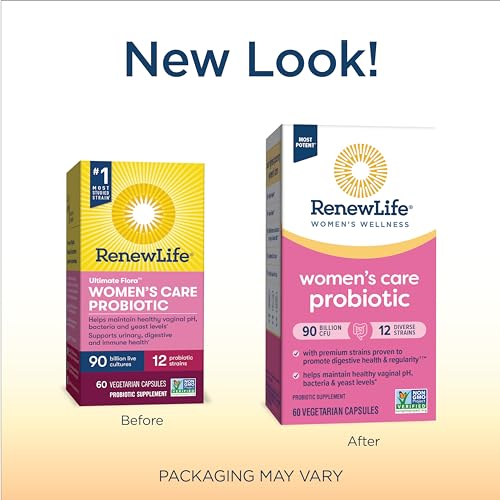 Renew Life Women's Probiotic Capsules, Supports pH Balance for Women, Vaginal Renew Life uk supplements