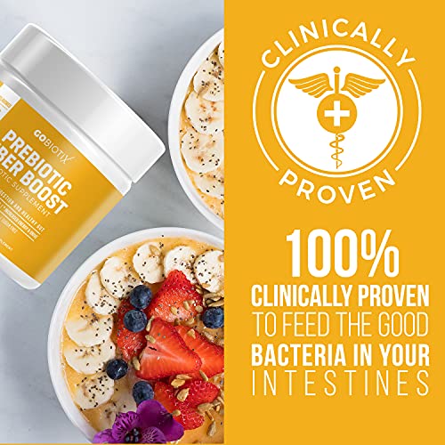 GOBIOTIX Fiber Supplement - Prebiotic Soluble Fiber Powder, Supports Gut Health GOBIOTIX uk supplements