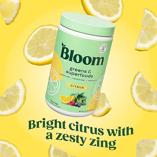 Bloom Nutrition Super Greens Powder Smoothie & Juice Mix - Probiotics Bloom Nutrition uk supplements