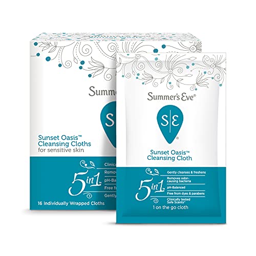 Summer's Eve Cleansing Wipes, Sunset Oasis, 16 count Summer's Eve uk supplements