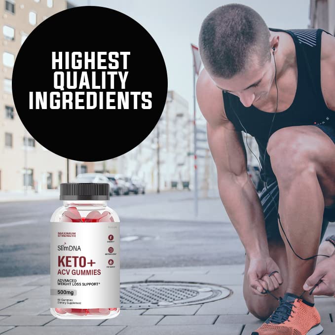 kivus Slim DNA Keto Gummies - Slim DNA Keto + ACV Gummies (Single, 60 Gummies) kivus uk supplements