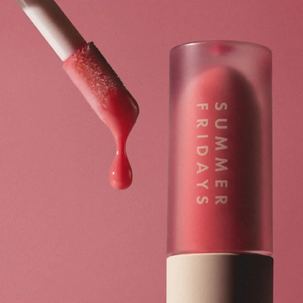 Summer Fridays Dream Lip Oil - Hydrating Tinted Lip Gloss Oil - Non-Sticky Formula with Skincare Benefits for Long-Lasting Softness + Shine - Effortless Beauty Gifts - Pink Cloud (0.15 Oz) Summer Fridays uk supplements
