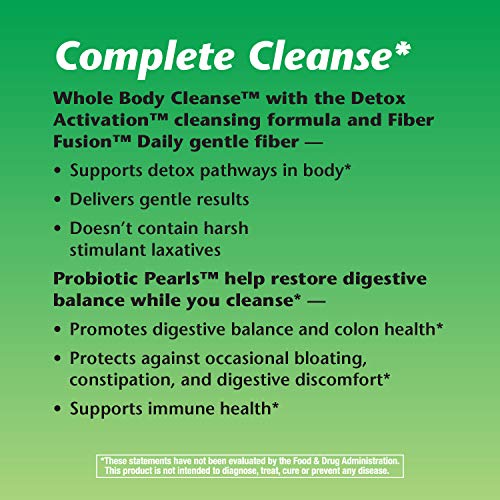 Nature's Way Whole Body Cleanse Complete, 10 Day Detox Cleansing System Kit with Probiotics Enzymatic Therapy uk supplements