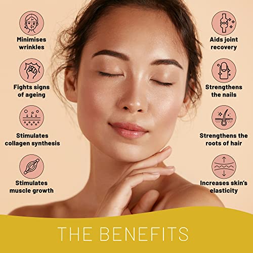 Vegan Collagen Supplement for Skin, Hair, Nails, Joints & Bones with Vegan Vitality uk supplements