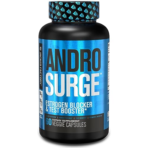 Jacked Factory Androsurge Estrogen Blocker & Testosterone Booster for Men -Grade Anti Jacked Factory uk supplements
