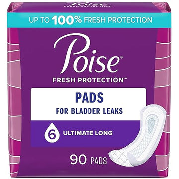 Poise Incontinence Pads & Postpartum Incontinence Pads, 6 Drop Ultimate Poise uk supplements