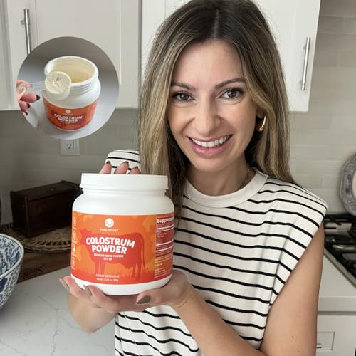 Pure Velvet Colostrum Powder for Gut Health, Bloating, Hair Growth, Immune Support Pure Velvet uk supplements