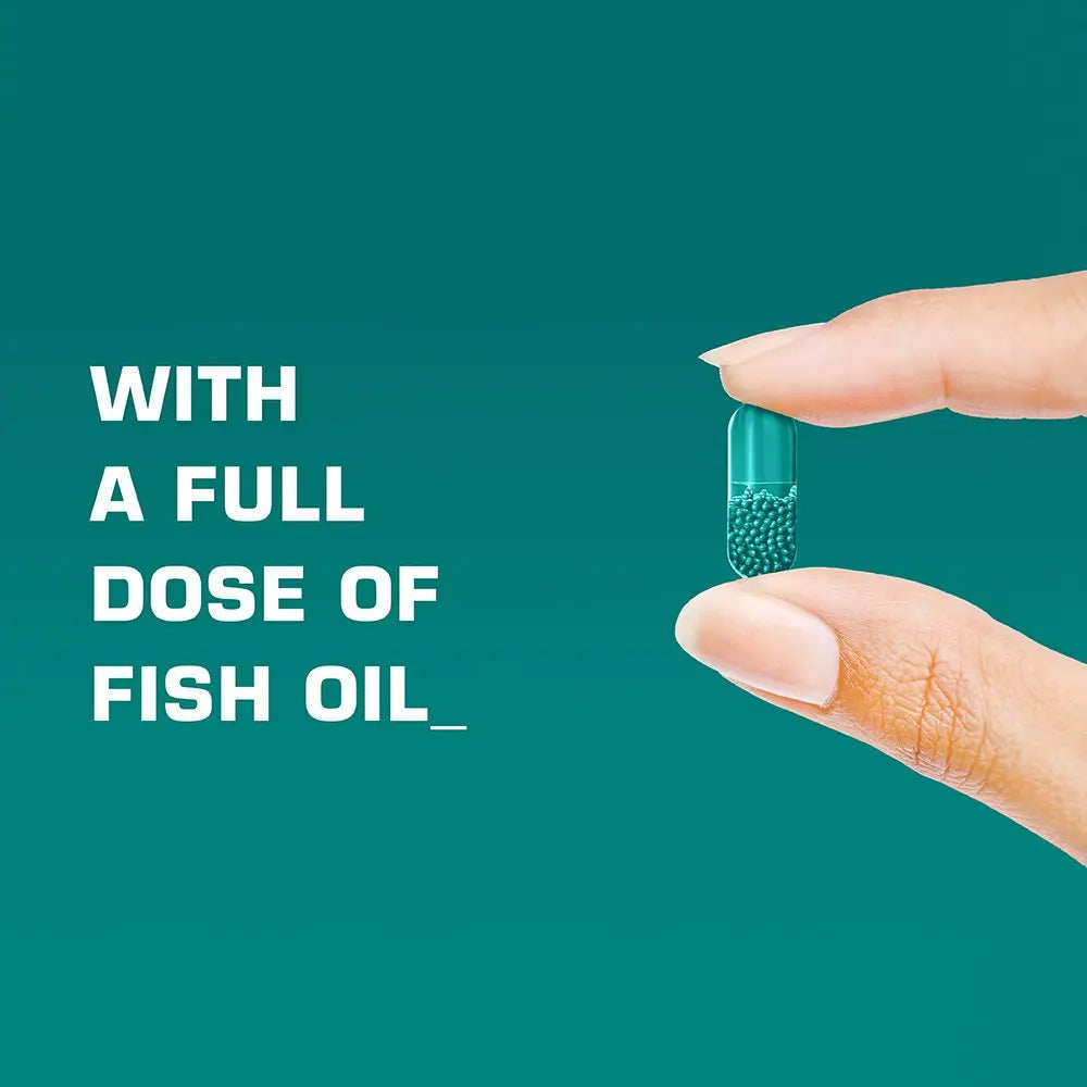 ORB Men’S MULTIVITAMIN + Fish Oil – A Complete Multi + Fish Oil |Heart Health Support, Antioxidant Support, Supports a Positive Mood Orb Wellness uk supplements
