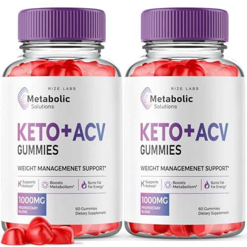 (2 Pack) Metabolic Solutions Keto ACV Gummies, Metabolic Solutions Keto+ACV Gummies rize labs uk supplements