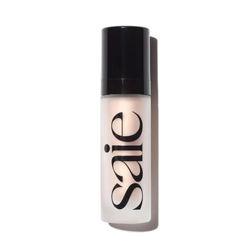 Saie Glowy Super Gel - Hydrating Makeup Primer and Illuminating Glow Serum Enriched with Vitamin C and Squalane Oil - All-Over Liquid Highlighter Makeup for Instant Glass Skin - Starglow (1 oz) Saie uk supplements
