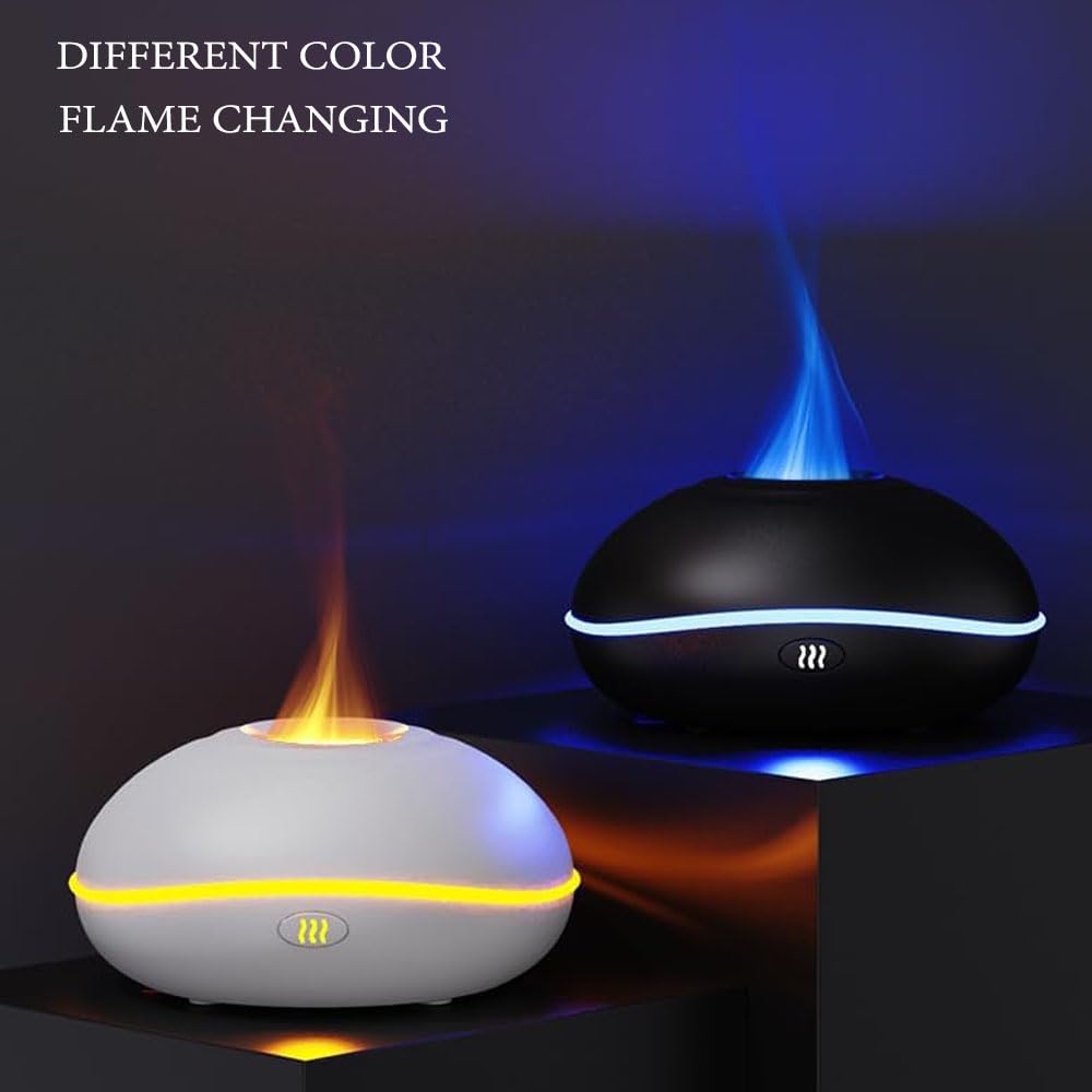 Lotnafee Colorful Flame Fire Diffuser Humidifier, Upgraded Scent Diffuser for Essential Oils Home,Office,Yoga Lotnafee uk supplements