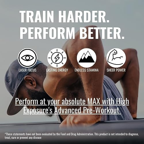 High Exposure Pre Workout Energy Mix | Pre Workout Powder for Men and Women High Exposure uk supplements