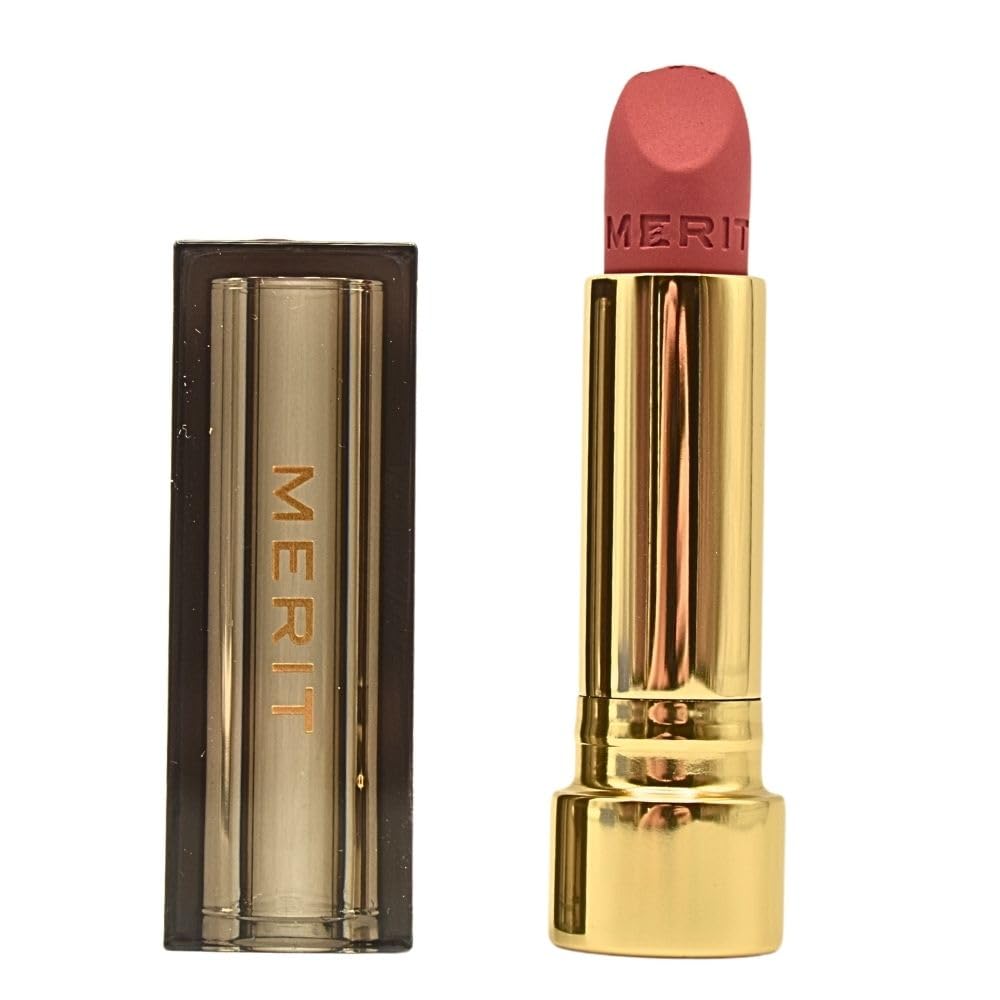 Merit Signature Lip Lightweight Matte Lipstick - 0.10 oz / 3 g (Sunday (pink), standard) Merit uk supplements