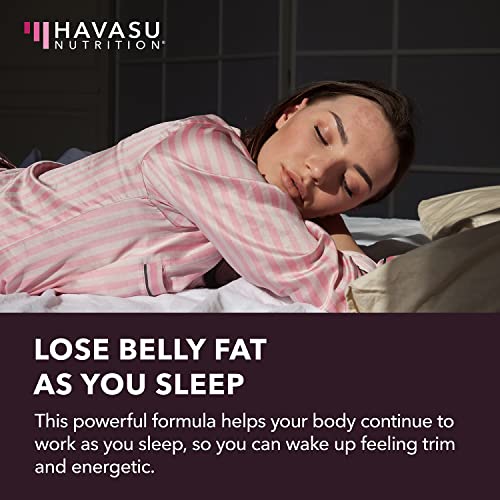 Night Time Fat Burner for Women | Weight Loss and Sleep Support Blend With Vitamin D HAVASU NUTRITION uk supplements