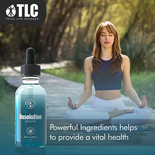 TLC Resolution Weight Loss Drops: 2 Oz - 60 ML Total Life Changes uk supplements