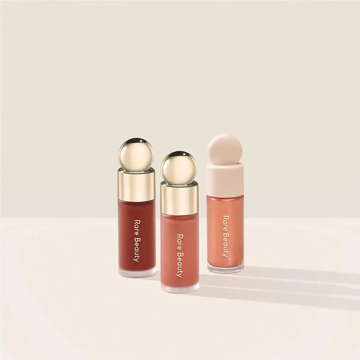 Rare Beauty Limited Edition Mini Blush & Luminize Trio - Beloved - Virtue - Enliven - New In Box Rare Beauty uk supplements