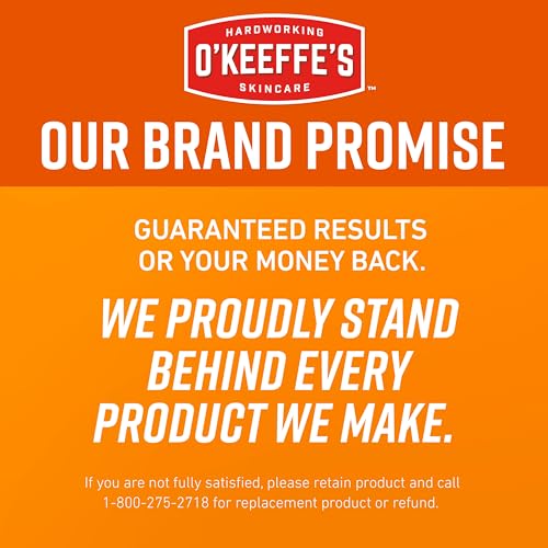O'Keeffe's Lip Repair Unscented Lip Balm for Dry, Cracked Lips - Stick (3 Pack) - Moisturizer for Very Dry Lips O'Keeffe's uk supplements