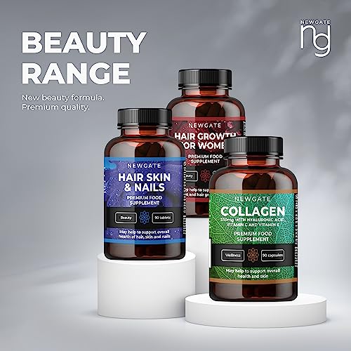 Newgate Labs Marine Collagen 350mg with Hyaluronic Acid, Vitamin C & Vitamin E Newgate Labs uk supplements
