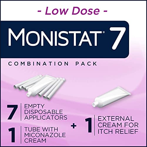 Monistat 7 Day Yeast Infection Treatment for Women, 7 Miconazole Cream Applications with Disposable Monistat uk supplements