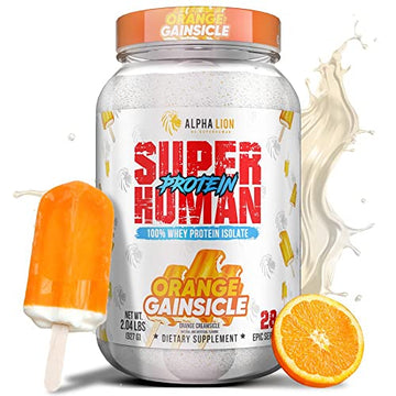 ALPHA LION Superhuman Whey Protein Powder, Great Tasting Pure Whey Protein Isolate ALPHA LION uk supplements