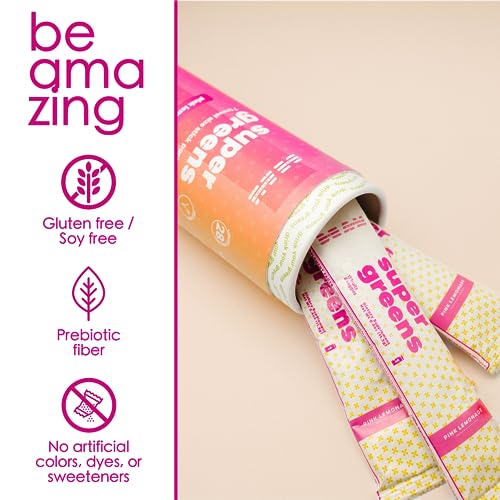 BEAM be Amazing Super Greens Powder with Prebiotics, Digestive Enzymes & Antioxidants BEAM uk supplements