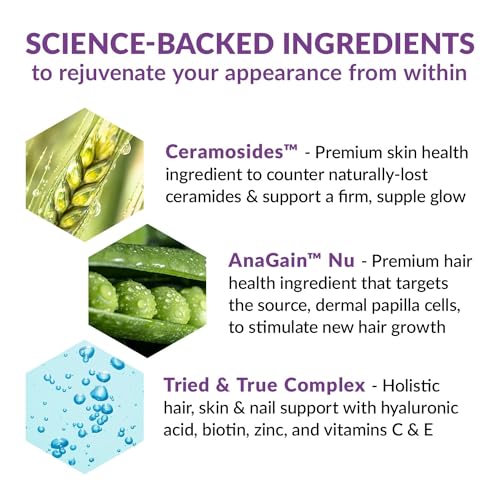 BioTrust Timeless Beauty Ceramide Booster – Hair & Skin Restoring Phytoceramides BioTrust uk supplements