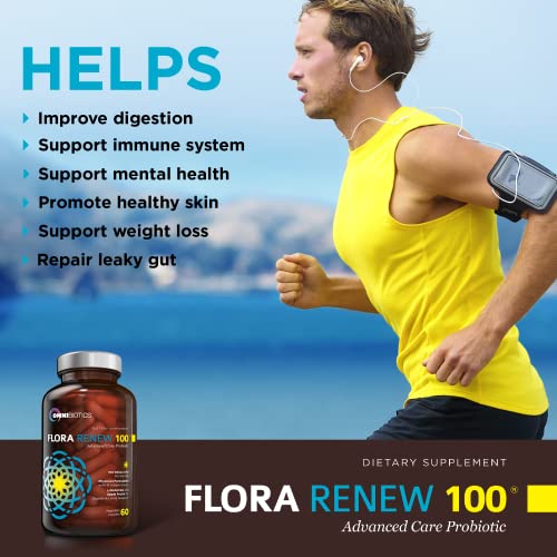 Probiotics 100 Billion CFU | Clinical Strength Probiotics for Women, Probiotics for Men OmniBiotics uk supplements