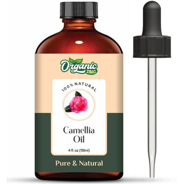 Organic Zing Camellia (Camellia Japonica) Oil | Pure & Natural Carrier Oil for Skincare, Hair Care & Massage ORGANIC ZING uk supplements