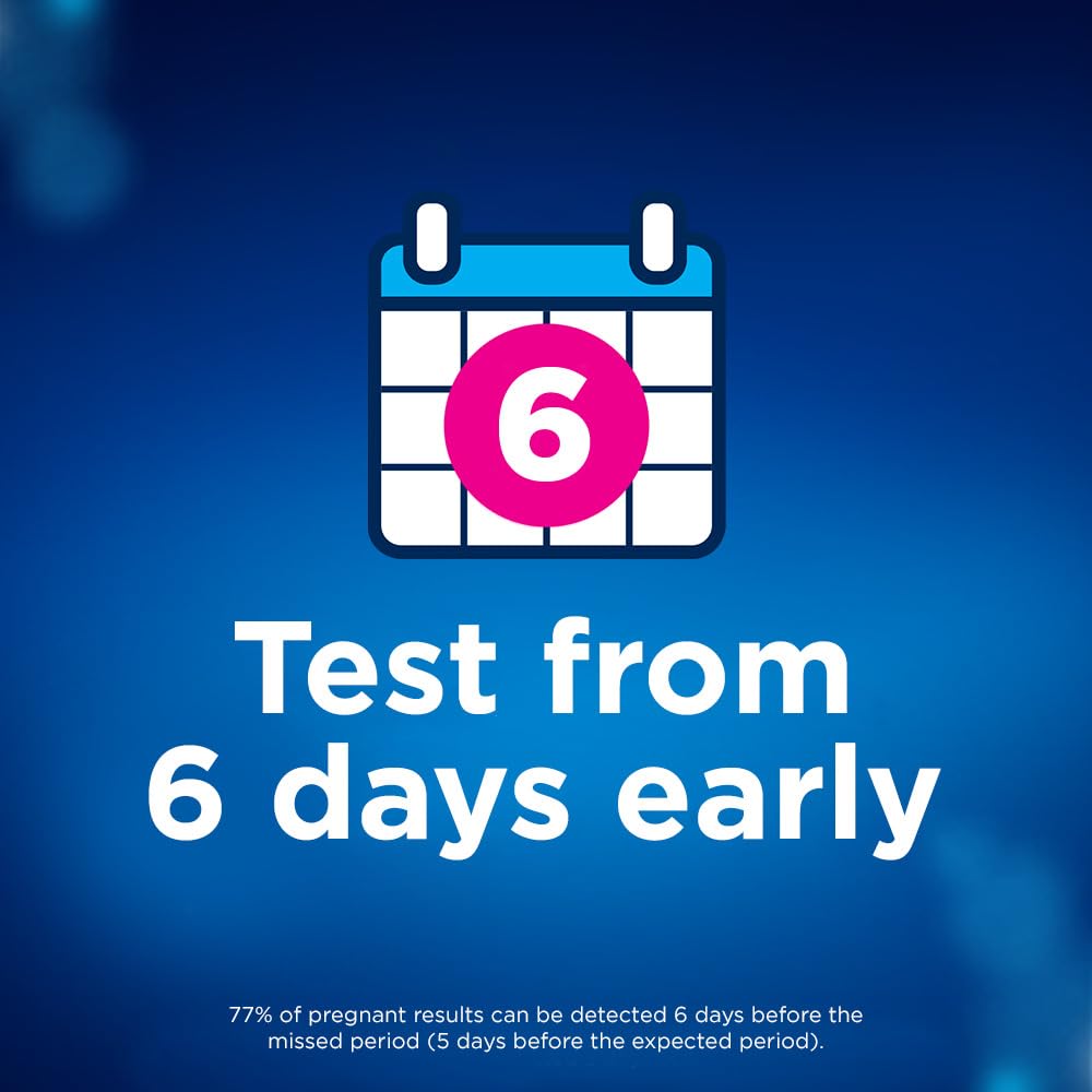 Clearblue Early Detection Pregnancy Test, 3 Ct Clearblue uk supplements