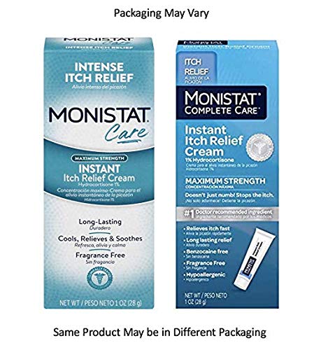 Monistat Instant Itch Relief Cream for Women, Maximum Strength Feminine Itch Care, 1 oz Monistat uk supplements