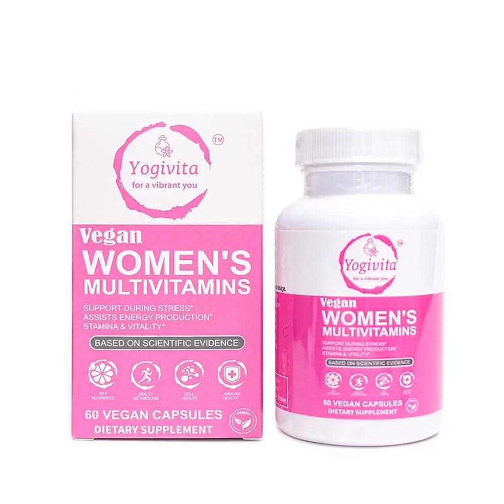 Yogivita Women’s Multivitamin – Wellness, Energy & Immune Support – Vegan, Gluten-Free, 60 Capsules Yogivita uk supplements