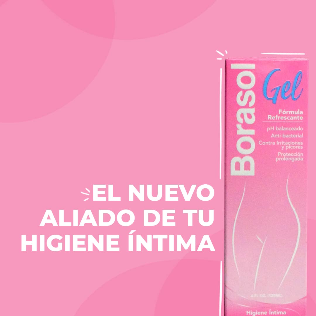 Borasol Refreshing Formula Femenine Wash Gel 4FL OZ. (120ML) Msupps.com uk supplements