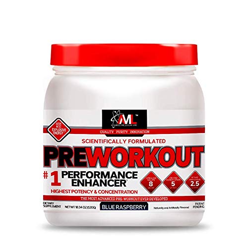 Advanced Molecular Labs - Pre Workout Powder, Increases Drive, Performance Enhancer AML ADVANCED MOLECULAR LABS uk supplements