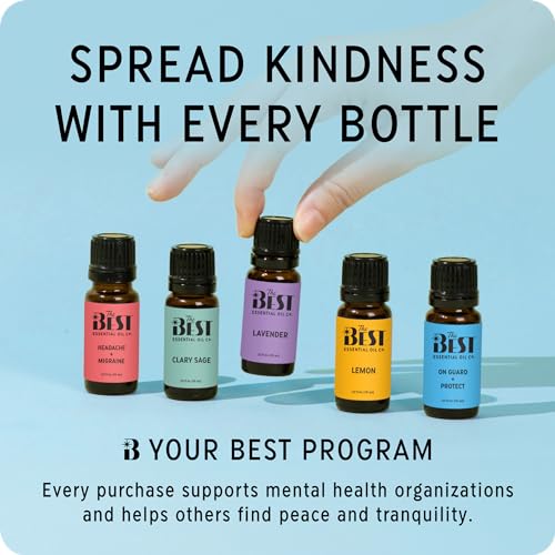 The Best Sleep + Serenity Essential Oil Blend- Premium Grade- 100% Pure & Natural for Aromatherapy The Best Essential Oil Co uk supplements