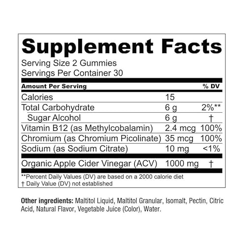 Essential Elements Zero-Sugar ACV Apple Cider Vinegar Gummies from “The Mother” Essential Elements uk supplements