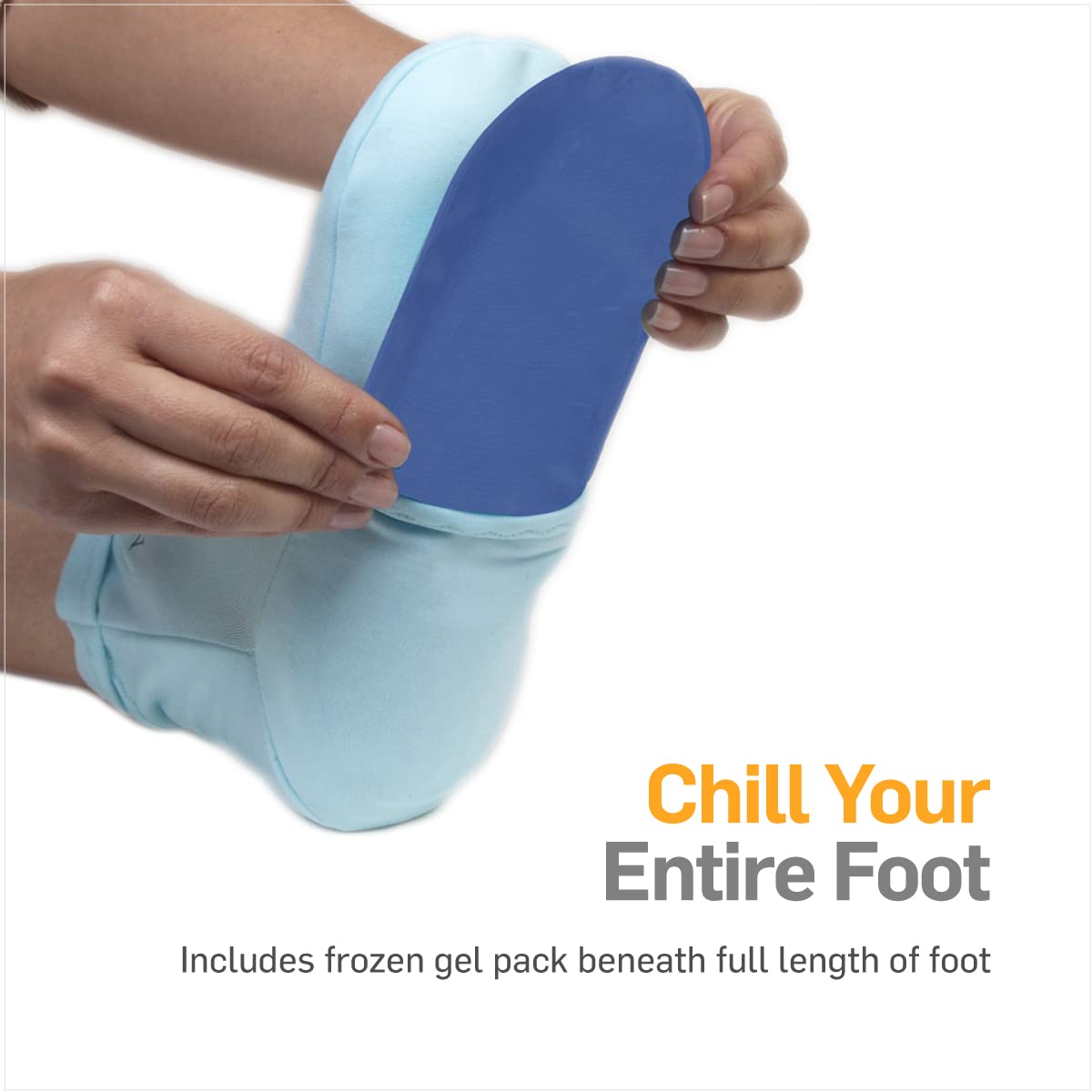 NatraCure Cold Therapy Socks - Reusable Gel Ice Frozen Slippers for Feet NatraCure uk supplements