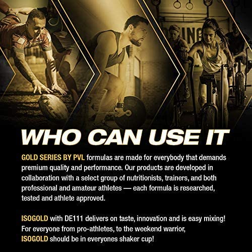 PVL ISO Gold – Grass Fed - Premium Isolate 100% Whey Protein Shake - Orange Krush'd - 908 g PVL uk supplements
